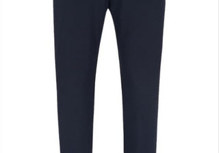 Calça de moletom BOSS French Terry azul escuro, tamanho grande
