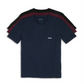 Pacote com 3 camisetas clássicas de algodão masculinas Hugo Boss, azul-marinho, tamanho G