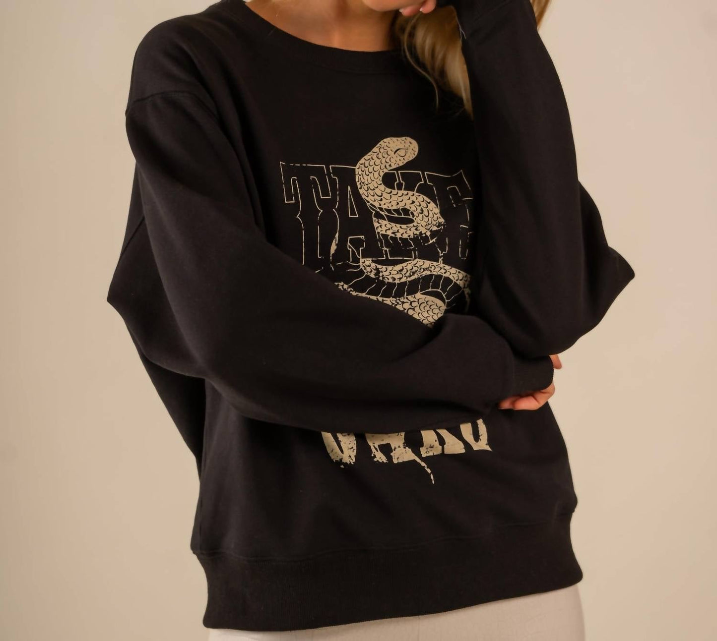 Care Tucker - 90’s Baggy Crewneck Take Care Sweatshire