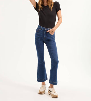 Veronica Beard - Calça Jeans Carson Ankle Kick Flare