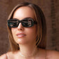Freyrs Eyewear - Women's Noa Rectangular Sunglasses