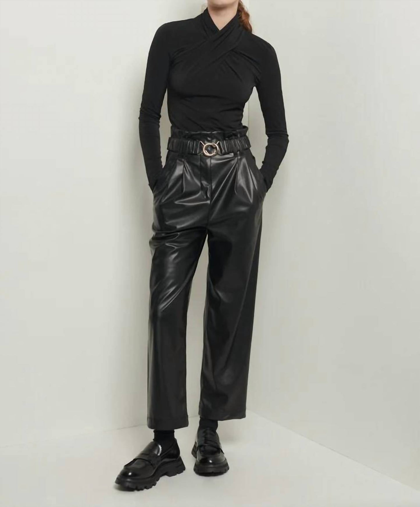 Derek Lam 10 Crosby - KRINI LONG SLEEVE TWIST TOP