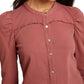 Nation Ltd - JUNIPER FEMME COLLARLESS SHIRT