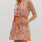 Entro - Embroidered Lace Trim Dress