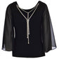 Joseph Ribkoff - Rhinestone Back Top