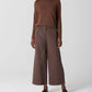Eileen Fisher - Garment-dyed Wide-leg Pant