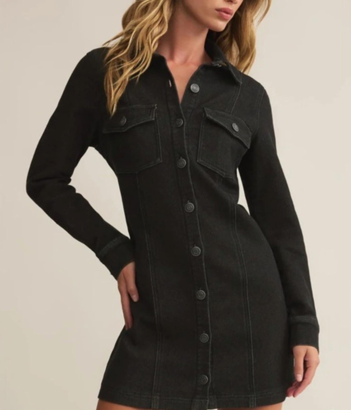 Z Supply - Women's Candace Knit Denim Dress