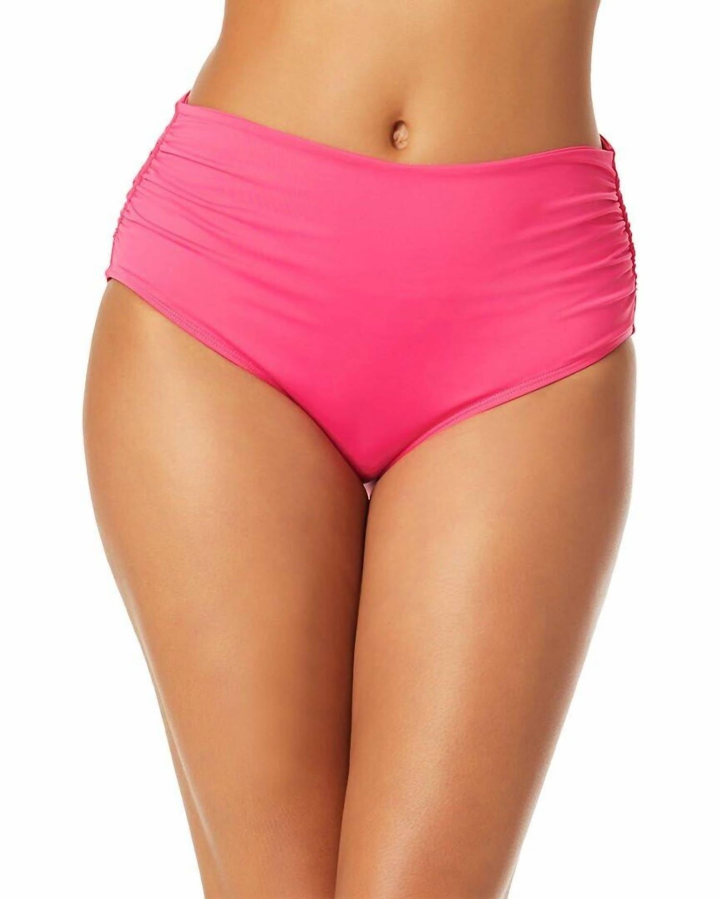 Anne Cole - Women's Hi Waist Shirred Bottom