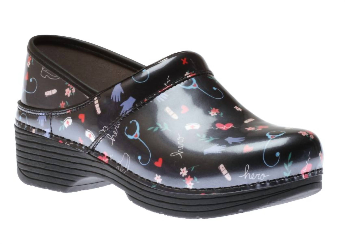 Dansko - Unisex LT Pro Patent Clogs