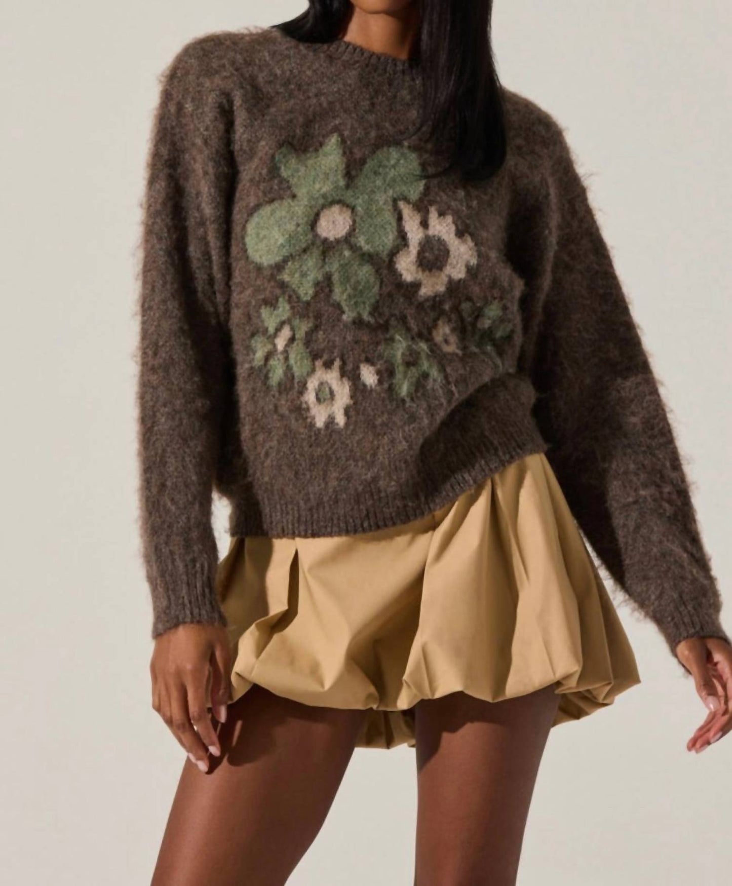 Astr - Conetta Crew Neck Sweater