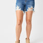 Judy Blue - Mid Rise Destroy Frey Hem Shorts