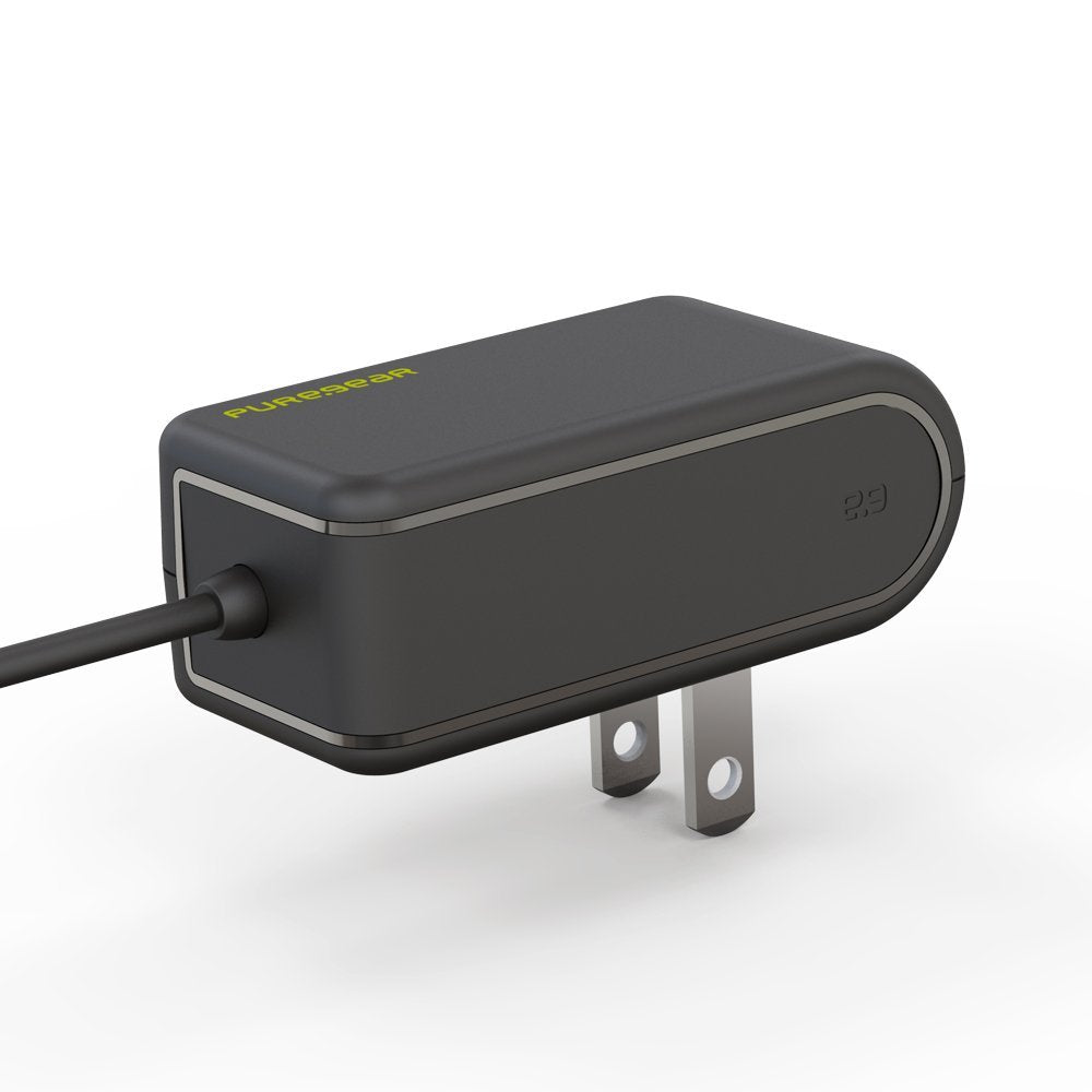 Carregador de parede PureGear 12 W com conector micro USB - Preto