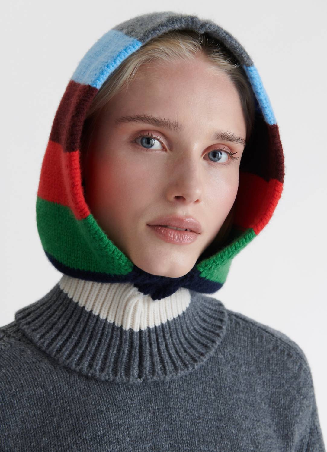 &Daughter - Striped Hood