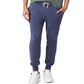 Calça de moletom masculina de algodão alternativa, azul, tamanho pequeno