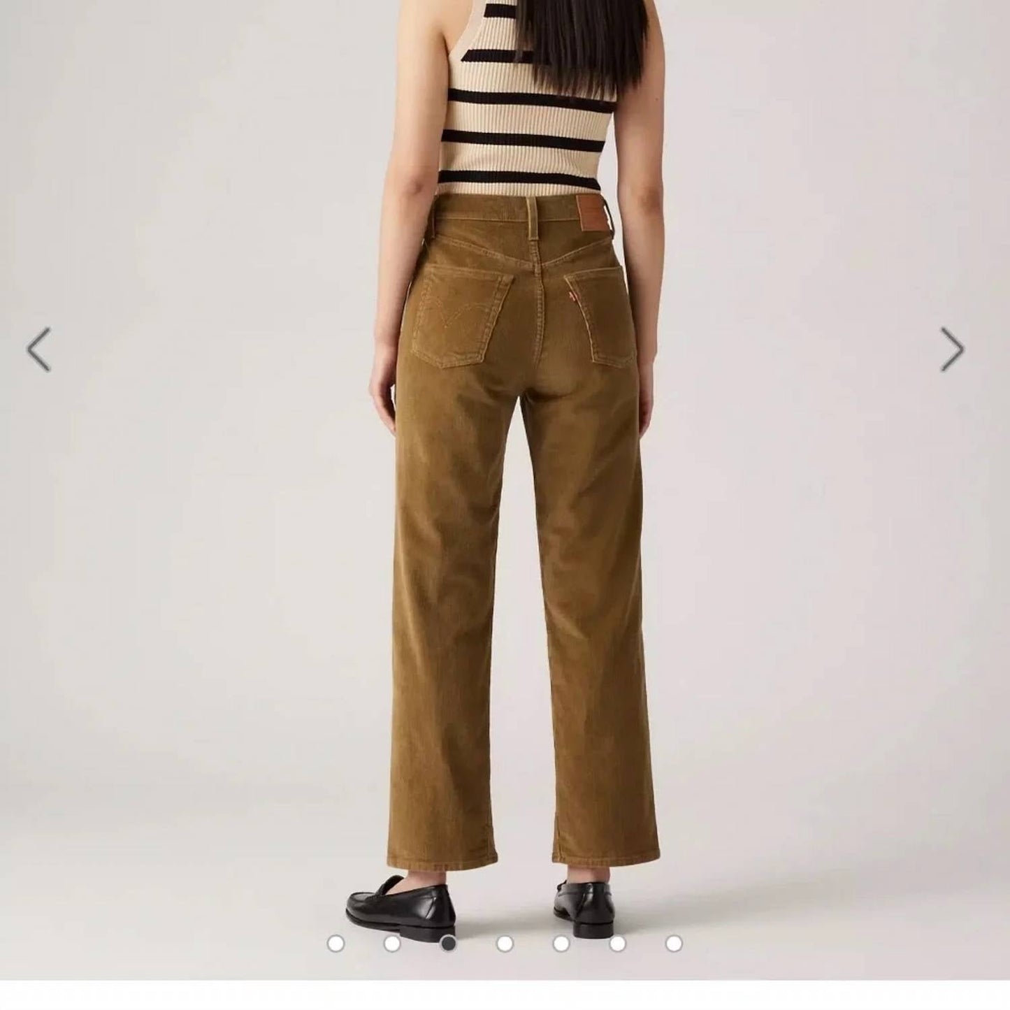 Levi'S - Premium Ribcage Straight Ankle Corduroy Jeans