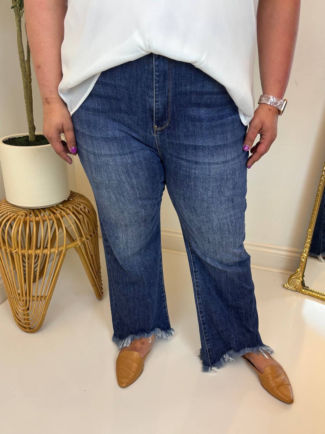 Risen - Gemma Ankle Bootcut Jean - Plus