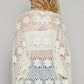 Pol - Crochet Open-front Cardigan