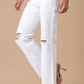 Insane Gene - High Rise Straight Leg Denim Pant