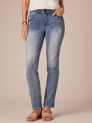 Democracia - Calça Jeans Vintage Denim com Perna Reta