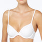 Sutiã Calvin Klein feminino Perfectly Fit com cobertura total, branco, tamanho 30D
