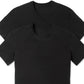 Camiseta Nike Dri Fit Masculina de Algodão Elástico e Gola Redonda, Pacote com 2 unidades, Preta, Tamanho P