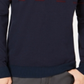 Suéter Alfani Masculino Colorblocked Dash Vermelho Tamanho Médio
