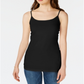 Camisola longa feminina Maison Jules, preta, tamanho grande
