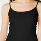 Camisola longa feminina Maison Jules, preta, tamanho grande