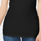 Camisola longa feminina Maison Jules, preta, tamanho grande