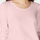 Blusa feminina com decote redondo Maison Jules, rosa, tamanho extragrande
