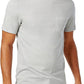 Camiseta básica de algodão masculina Club Room - cinza, tamanho médio