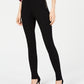 Calça skinny feminina de cintura alta da INC International Concepts, preta, tamanho 0