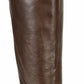 Botas de montaria femininas estilo &amp; co Milah com bico amendoado e cano alto, marrom, tamanho 9 M