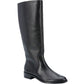 Bota feminina Walking Cradles com cano médio, preta, tamanho 10,5 M (B)
