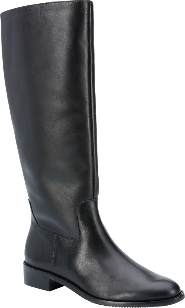 Bota feminina Walking Cradles com cano largo, preta, tamanho 5,5 M (B)