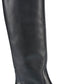 Bota feminina Walking Cradles com cano largo, preta, tamanho 5,5 M (B)