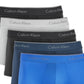 Calvin Klein Shorts Masculinos Stretch Cinza Tamanho Grande - Pacote com 5