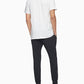 Camiseta Calvin Klein Feminina Gola V Algodão Branca Tamanho P - Pacote com 3
