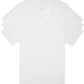 Camiseta Calvin Klein Feminina Gola V Algodão Branca Tamanho P - Pacote com 3