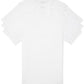 Camiseta Calvin Klein Masculina Slim Fit de Algodão com Gola V, Branca, Tamanho Médio, Pacote com 3