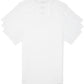 Camiseta Calvin Klein Masculina Slim Fit de Algodão com Gola V, Branca, Tamanho XG