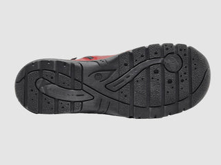 Kcr Group - Botas femininas de couro com forro de lã e zíper para uso diário