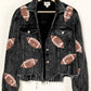 Bibi - Football Sequin Embroidery Jacket