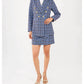 Abbey Glass - Calvin Houndstooth Tweed Blazer