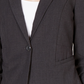 Blazer BCX Junior com manga 3/4 franzida, preto, tamanho extrapequeno