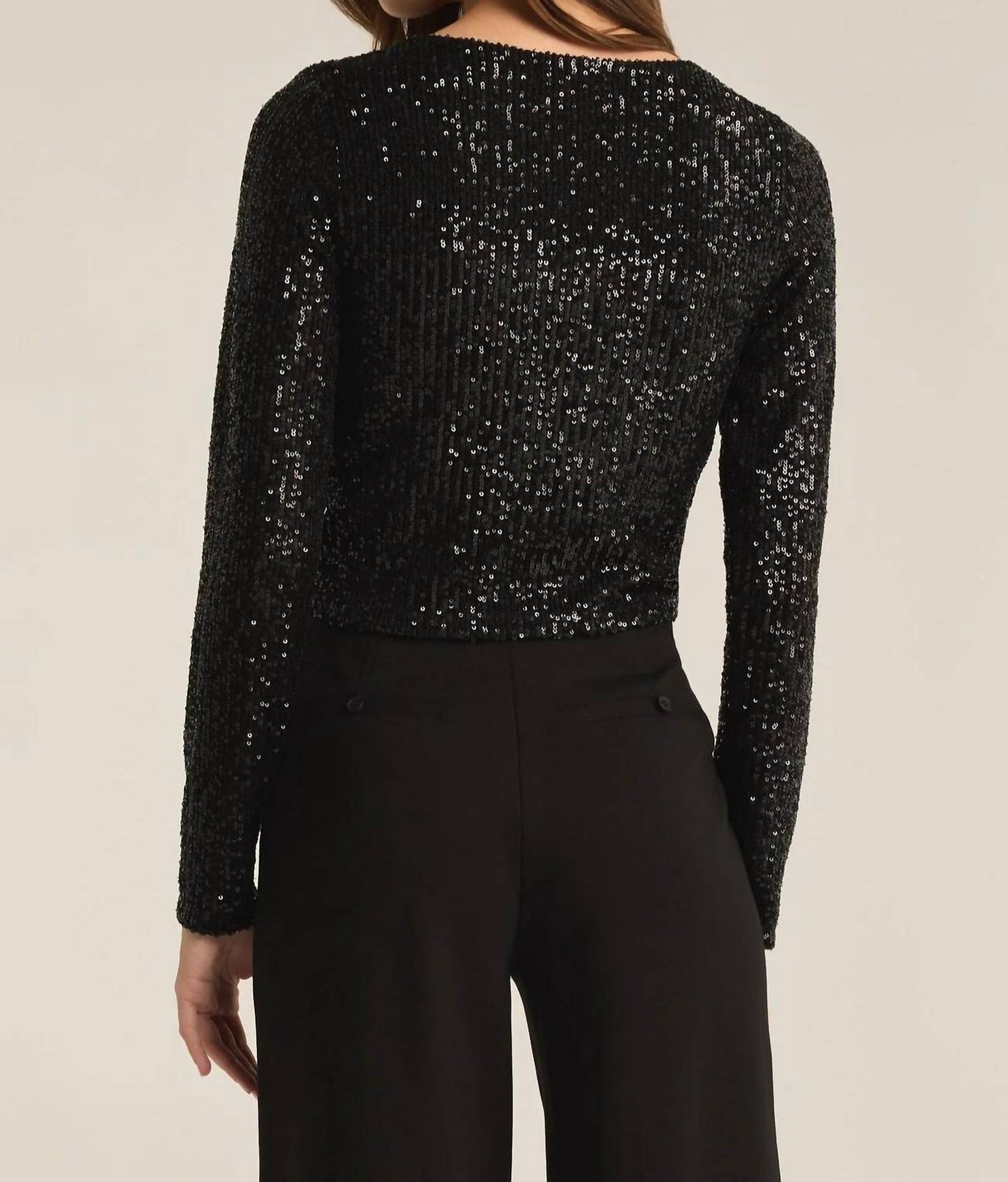 Z Supply - Sequin Long Sleeve Top