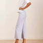 Avenue Montaigne - Alex Pull On Linen Pants