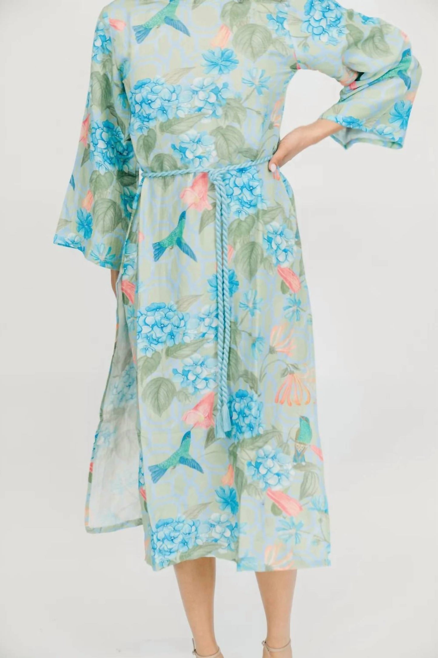 Marigold - Milani Three Quarter Sleeve Dress