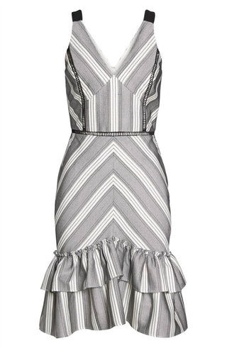 Adelyn Rae - LUCILLE SLEEVELESS RUFFLE DRESS