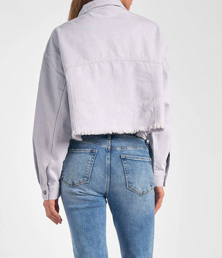 Elan - Jaqueta jeans cropped